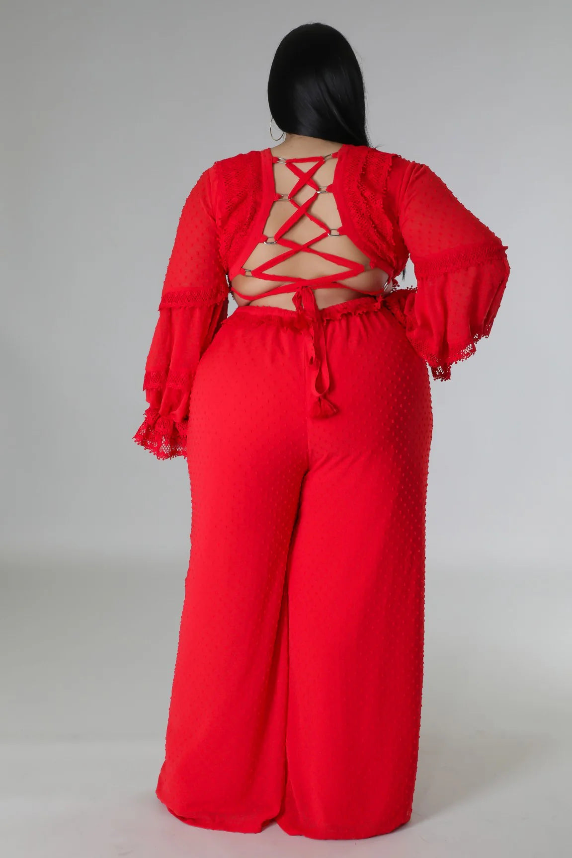 Red Velvet Revival Jumpsuit