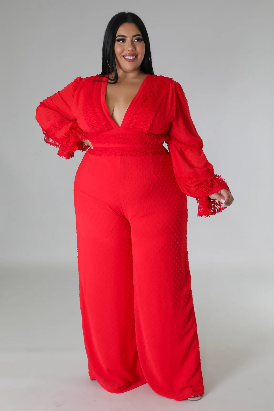 Red Velvet Revival Jumpsuit